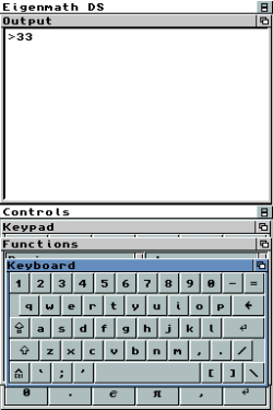 Eigenmath DS