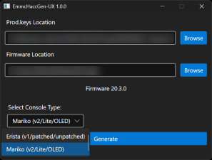 EmmcHaccGen-UX