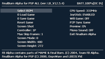FBA4PSP MOD