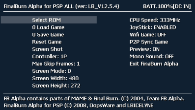 FBA4PSP MOD