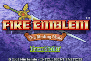 Fire Emblem - The Binding Blade
