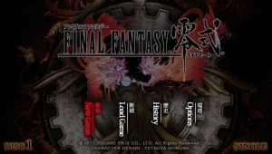 Final Fantasy Type-0 Translation