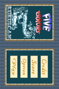 Five Errors Tiwaz, Kukulcan #DS Game
