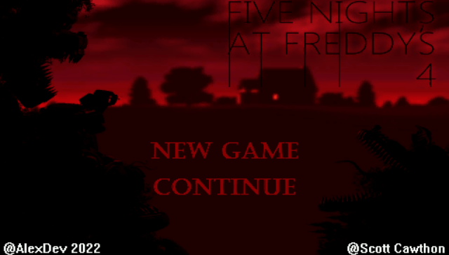 Five Nights At Freddys 4 Lite Vita - Vita Homebrew Games (Horror) - GameBrew