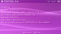 FONTOOL tepsicore_93 #PSP App