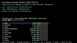 Free Space Analyzer