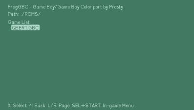 FrogGBC