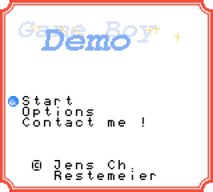 Game Boy Demo
