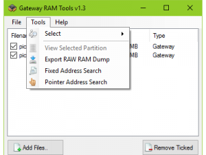 Gateway RAM Tools
