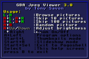 GBA Jpeg Viewer