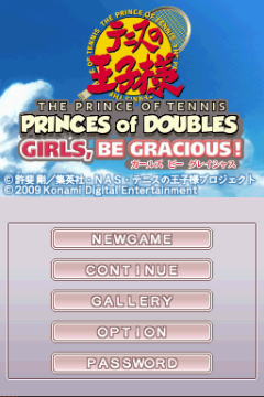 Tenipuri Girls be Gracious Open Translation