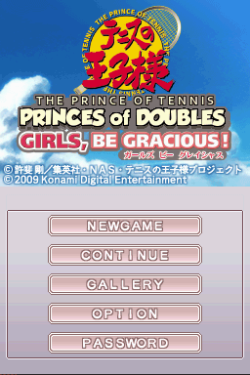 Tenipuri Girls be Gracious Open Translation