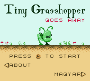 Tiny Grasshopper Goes Away