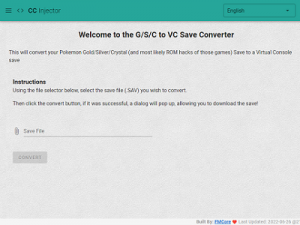 G/S/C to VC Save Converter