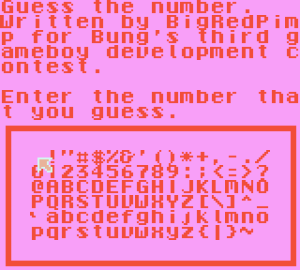 Guess the number by BRP