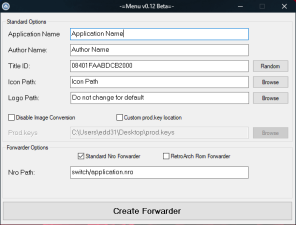 GUI for NSP Forwarder tool for 12+