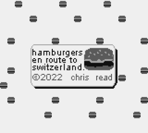 Hamburgers En Route To Switzerland