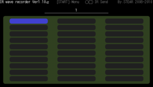 IR wave recorder