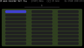 IR wave recorder