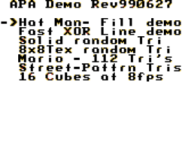 Jeff's APA Demo