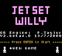 Jet Set Willy Paul Taylor