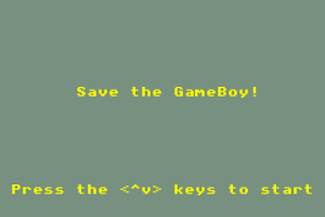 Keep The GameBoy Alive
