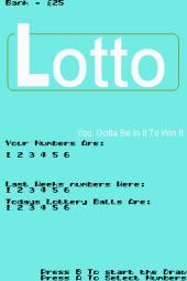 Lotto Simulator