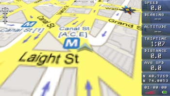 MapThis! GPS enabled map viewer for PSP