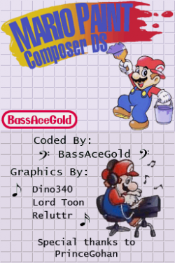 Mario Paint Composer DS