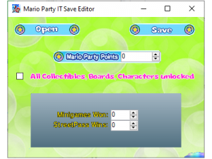 Mario Party IT Save Editor