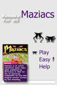 Maziacs Alekmaul #Game