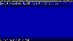 MDX PLAYER for PSP