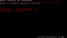 Memory Restore