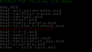 MikMod PSP