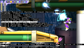 Megaman: Maverick Hunter X Cheat Device