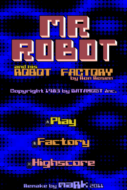 Mr.Robot and his Robot Factory