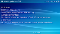 Multi Updater tepsicore_93 #PSP App