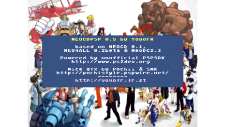 NeocdPSP by Yoyofr