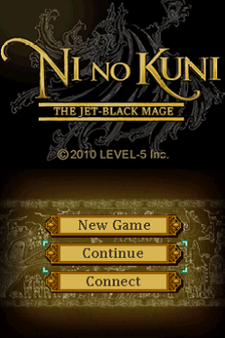 NI no Kuni: The Jet-Black Mage