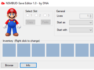 New Super Mario Bros U Deluxe Save Editor