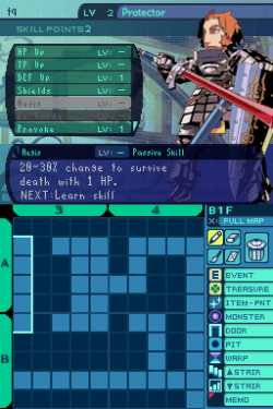 Etrian Odyssey 1 DS Info Mod