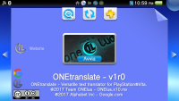 ONEtranslate ONElua Team #Utility