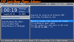 PSP LyricShow Player Advance