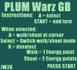 Plum Warz GB
