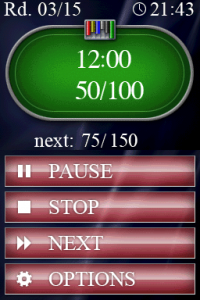 Poker Blinds Timer der-Leo #DS App
