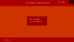 Portable MasterMind