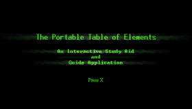 The Portable Table of Elements