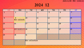 PSP Calendar