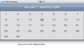 PSPCalendar