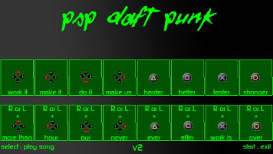 PSP Daft Punk